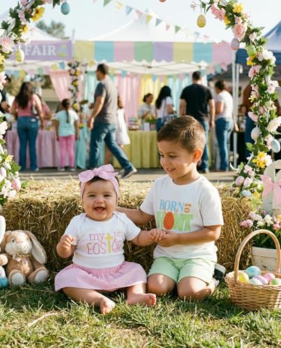 Image of Baby Girls 2pc Outfit Set Short Sleeve Bodysuit with Tutu Skirt