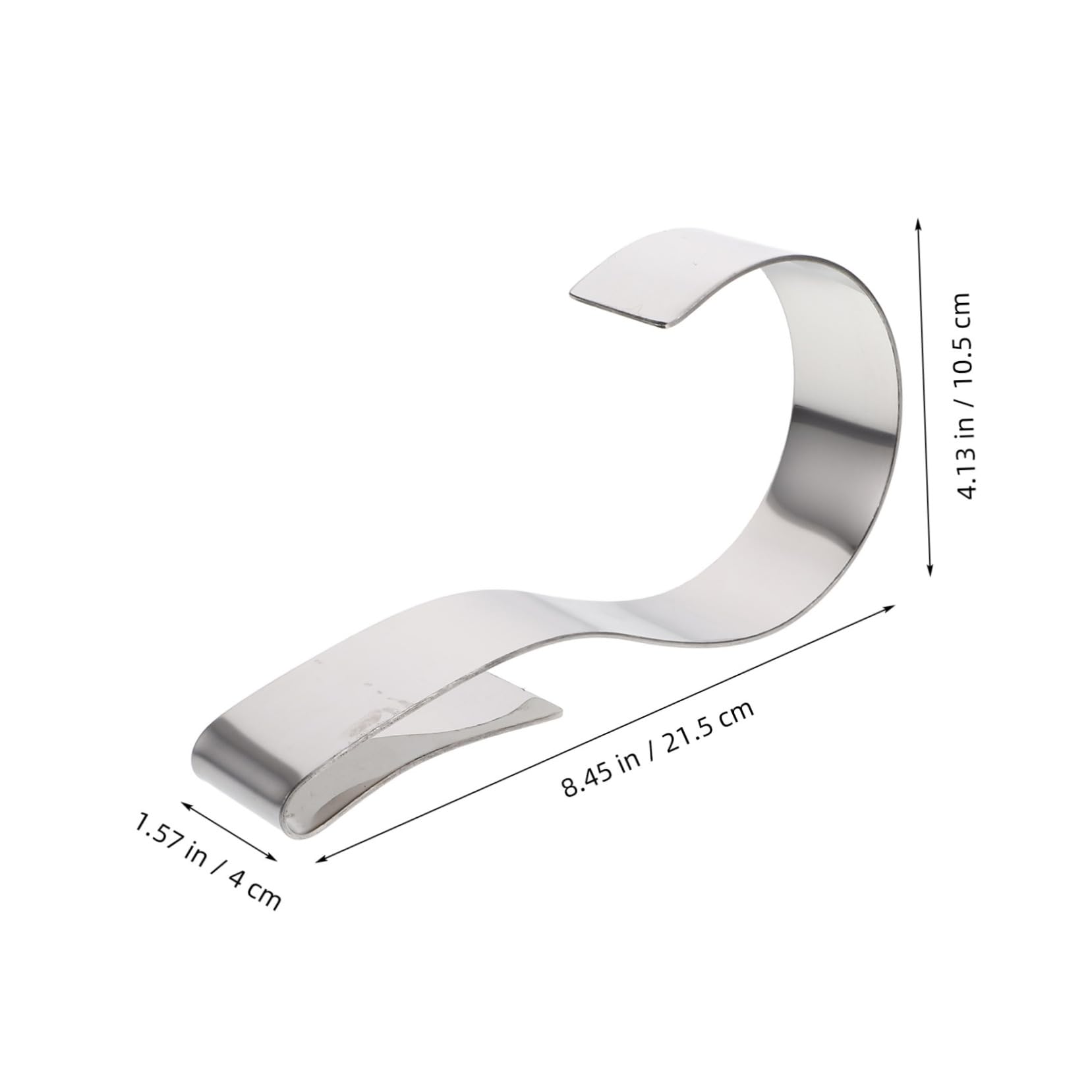 Holibanna Metal Belt Display Stand Belt Organizer for Countertop Elegant Finish Versatile Accessories Showcase Efficient Space Usage for Retail Environments