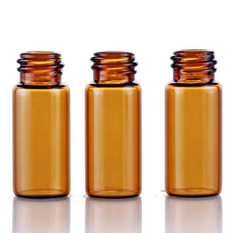 SHENGANG Botella atomizadora 50 unidades/lote 2 ml, 3 ml, 5 ml, 10 ml, botella de perfume de vidrio ámbar con atomizador, recipientes cosméticos vacíos para viajes, botella recargable recargable