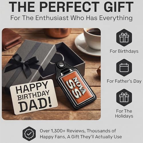 Image of Brotherhood Car Key Chain for Nova - Classic Models Keychain for Men and Women Gift Key Ring
