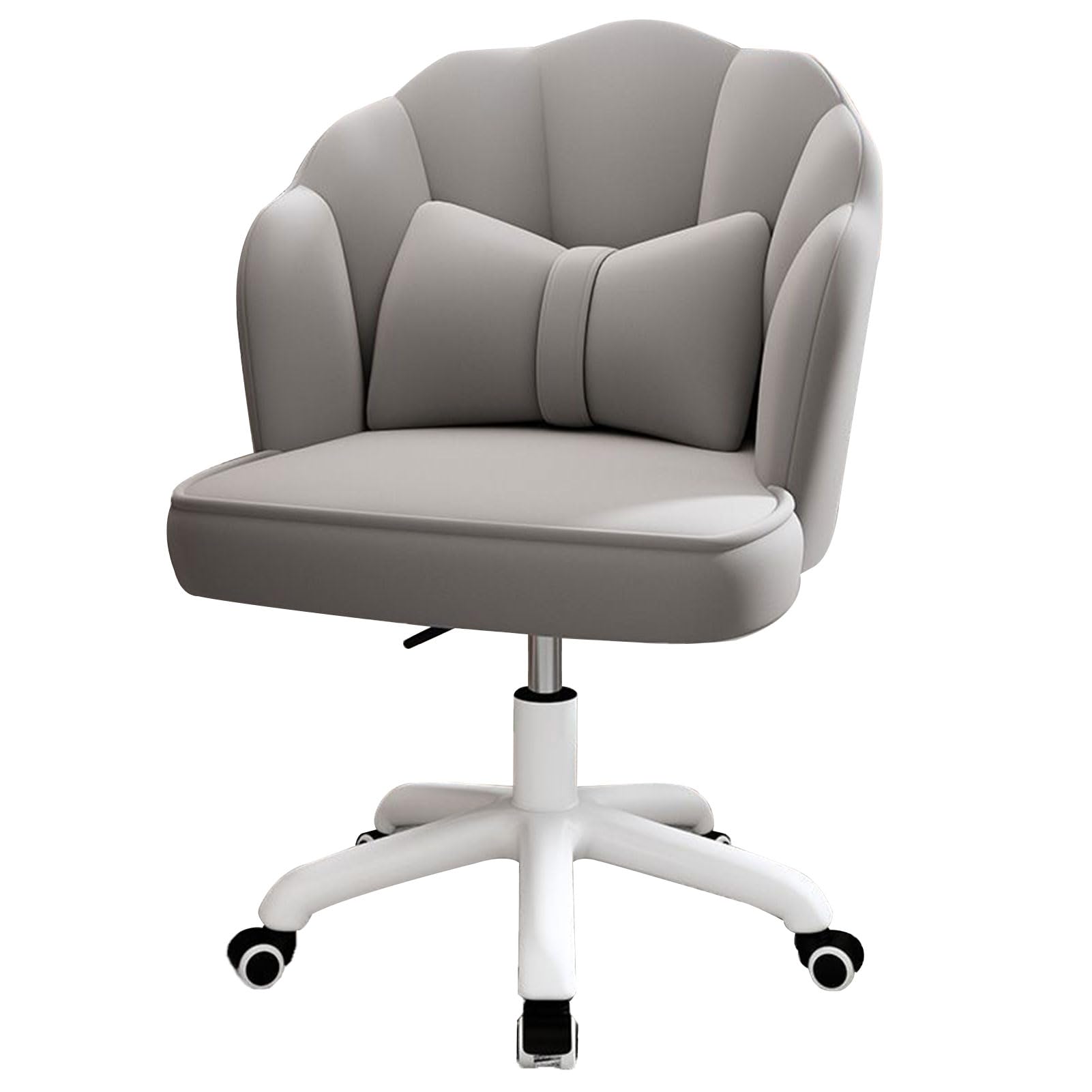 Sedia A Dondolo Da Interno Poltrona Girevole In Velluto Bianco