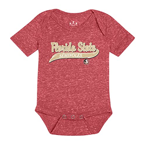 Image of Little King NCAA Knobby Short Sleeve Onesie Bodysuit -Newborn and Infant Sizes