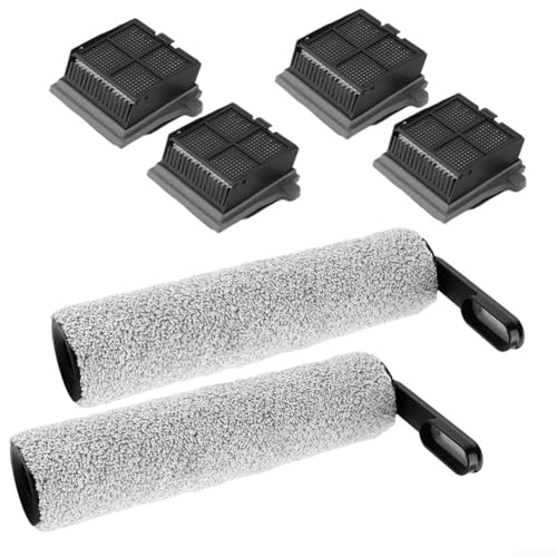 Tineco Kit de brosses de rechange pour aspirateur iFloor 5 Breeze avec 4 filtres lavables et 2 brosses Accessoires compatibles pour un nettoyage efficace du sol