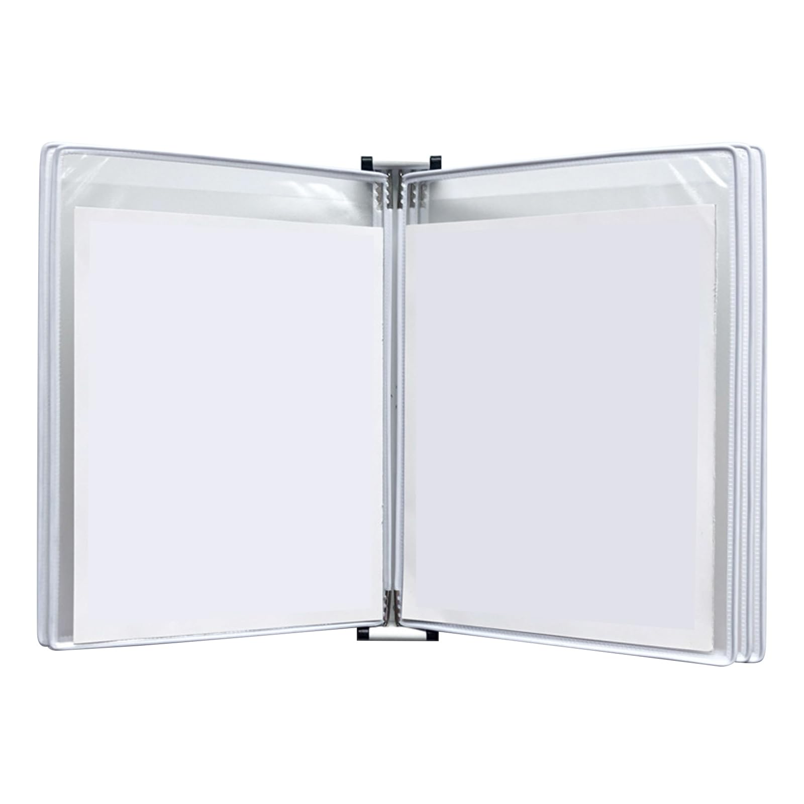 LUOFENGFile Holder,5 Pocket Wall Mounted Reference Organiser Wall Mounted Reference Display Board for Warehouse, Workshop