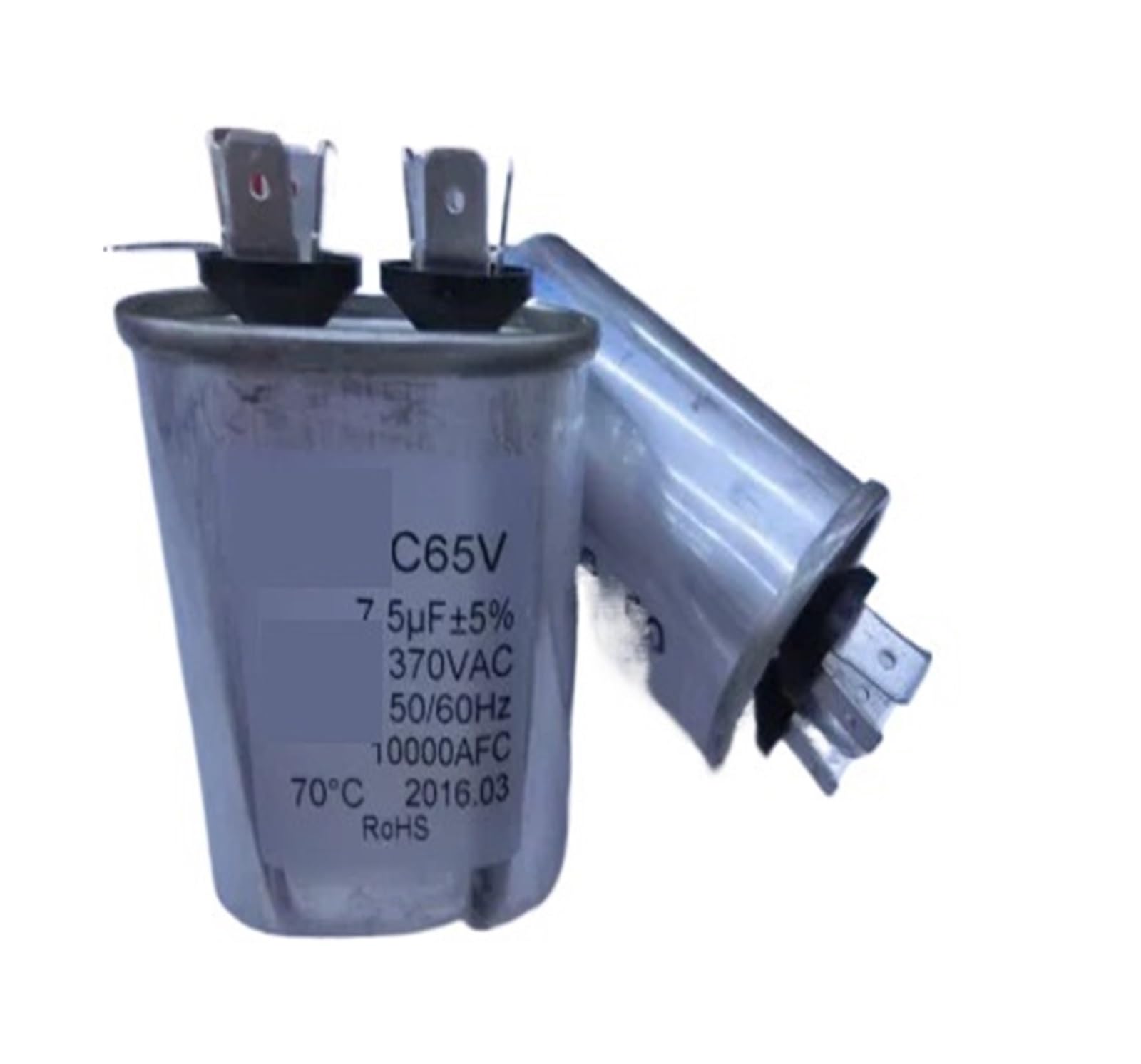 LEOTNNDQ 1pcs CBB65 7.5 uF 7.5 MFD 370V Capacitor