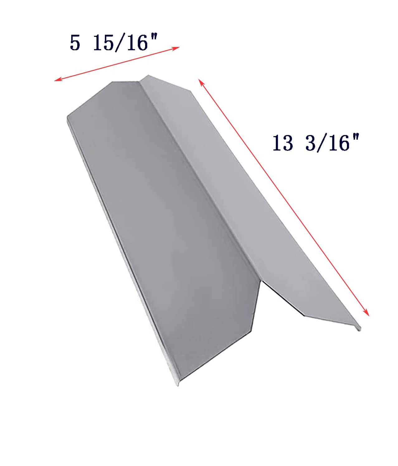 Dongftai SN083A (2-Pack) Stainless Steel Heat Plates And Burner Replacement for Kitchen Aid 720-0891B, 720-0891R, 730-0891B, 730-0891R