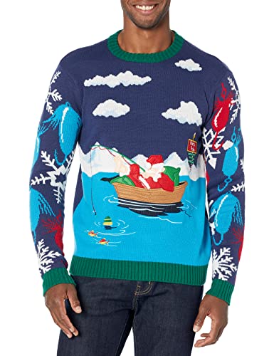 Blizzard Bay Men's Long Sleeve Ugly Christmas Sweater