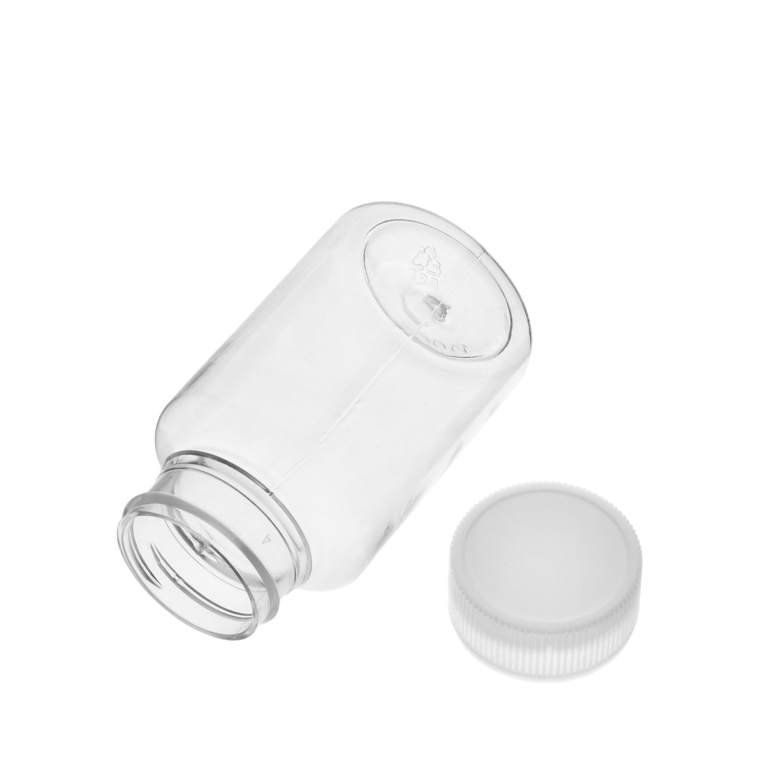 Othmro 5 Kunststoffflaschen – 100 Ml, Breite Öffnung, Weißer Schraubverschluss, Für Proben, Reagenzien & Flüssigkeiten Othmro 5 Kunststoffflaschen – 100 Ml, Breite Öffnung, Weißer Schraubverschluss, Für Proben, Reagenzien & Flüssigkeiten