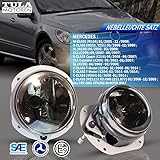 Reemplazo de instalación para:MERCEDES M-CLASS (W164) ML 350/500/320/63AMG/420 4-matic 05-08; R-CLASS(W/V251)R280/50/63AMG06-09;CLK(C209)200/220/240/270 /280/320 /500/55AMG/DTM2002-2007;S-CLASSCoupe(C216)06-07; CLK Cabriolet (A209) CLK55/AMG63/ DTM03-07;SL(R230)55AMG/350 02-08;C-CLASS T-Model(S204) AMG08 -14;C-CLASS T-Model (S204) C 250 2014; (W204) C180/ C 300/ C63 DR520 08-14 ; E-CLASS (W211) E 63 AMG (211.077) 06-08;  solo para Kit AMG parachoques, lente gris.
