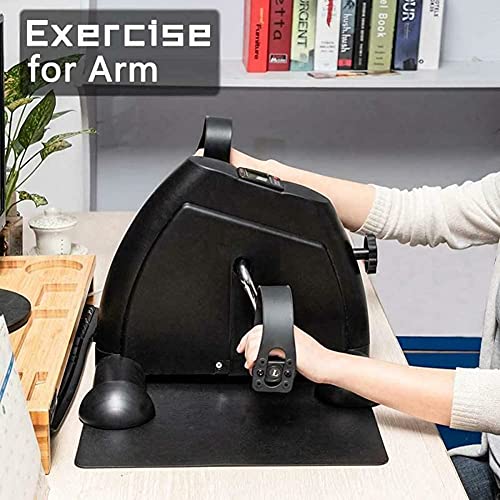 Exerciseur à pédale électrique avec écran LCD et résistance réglable - 4