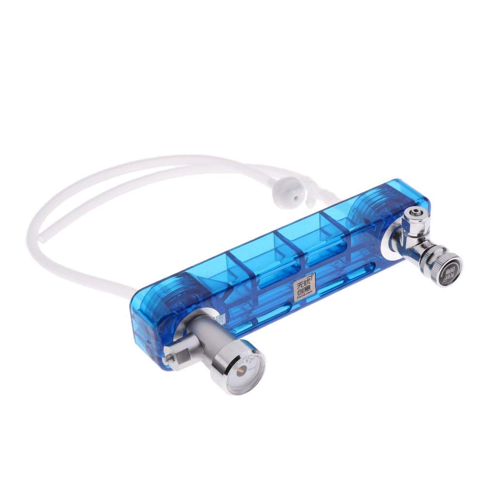 Générateur de CO2 Système avec Connexion et Clapet de Contrôle Tuyau Manomètre/Jauge de Pression CO2