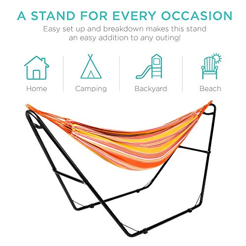 Best Choice Products SKY3407 Adjustable Portable Hammock Stand thumb #4
