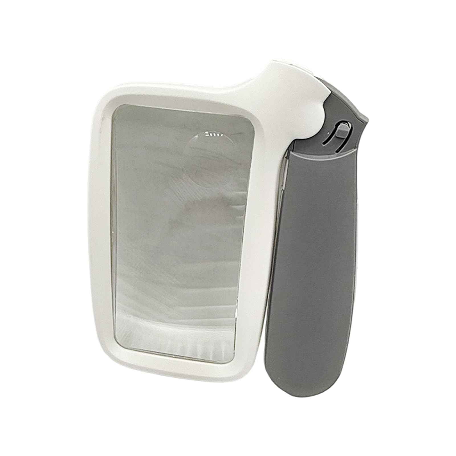 Buxuaaaa Grey Multipurpose Foldable Magnifyings Glass With 5 Led Light Dimming Modes For Reading And Precisions Work Folding Magnifier With Light