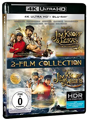 Jim Knopf 1 + 2 (Doppelset) – 4K Blu-ray (UHD + Blu-ray Disc)