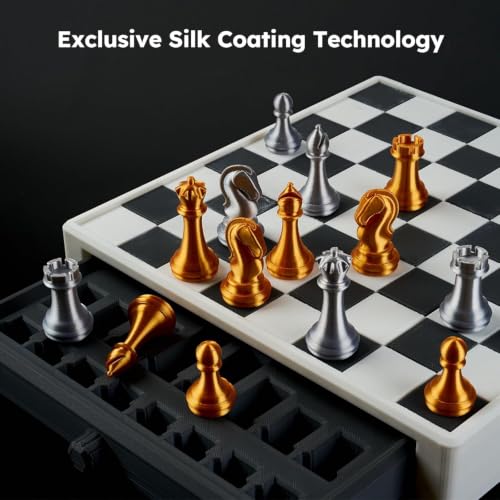 Image of ERYONE Silk PLA Filament 3D Printer 1.75mm + /-0.03 mm, Shiny Silk Filament PLA Bundle 250g*8 Spools, Silk Series