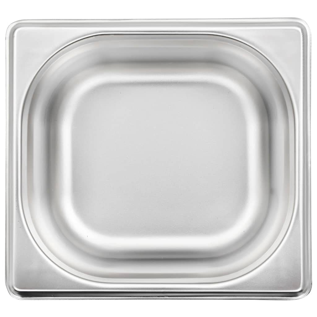 Bandejas Gastronorm 12 unidades GN 1/6 65 mm acero inoxidable ,Casa y jardín,Cocina y comedor,Accesorios para aparatos de cocina,Accesorios para mesas de vapor,Cubetas para mesas de vapor-50906