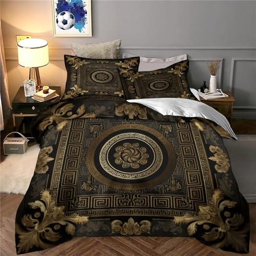 Housse de couette ornée microfibre de qualité supérieure avec impression 3D durable - 6