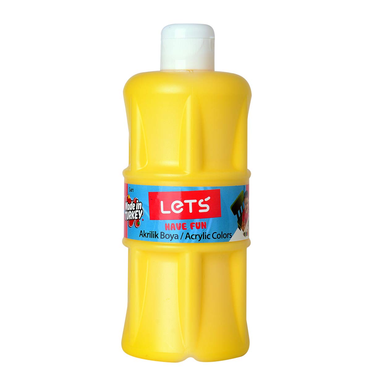 Lets Akrilik Boya 500 Ml Sarı: L5301