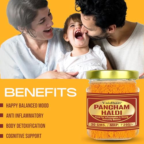 Image of Vaidban Sample Combo Pack - X Plus Gold Capsule, Pancham Haldi & Kabaz Nash (Pack of 3)