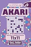 Sudoku Akari - 200 Easy to Medium Puzzles 11x11 (Volume 9)