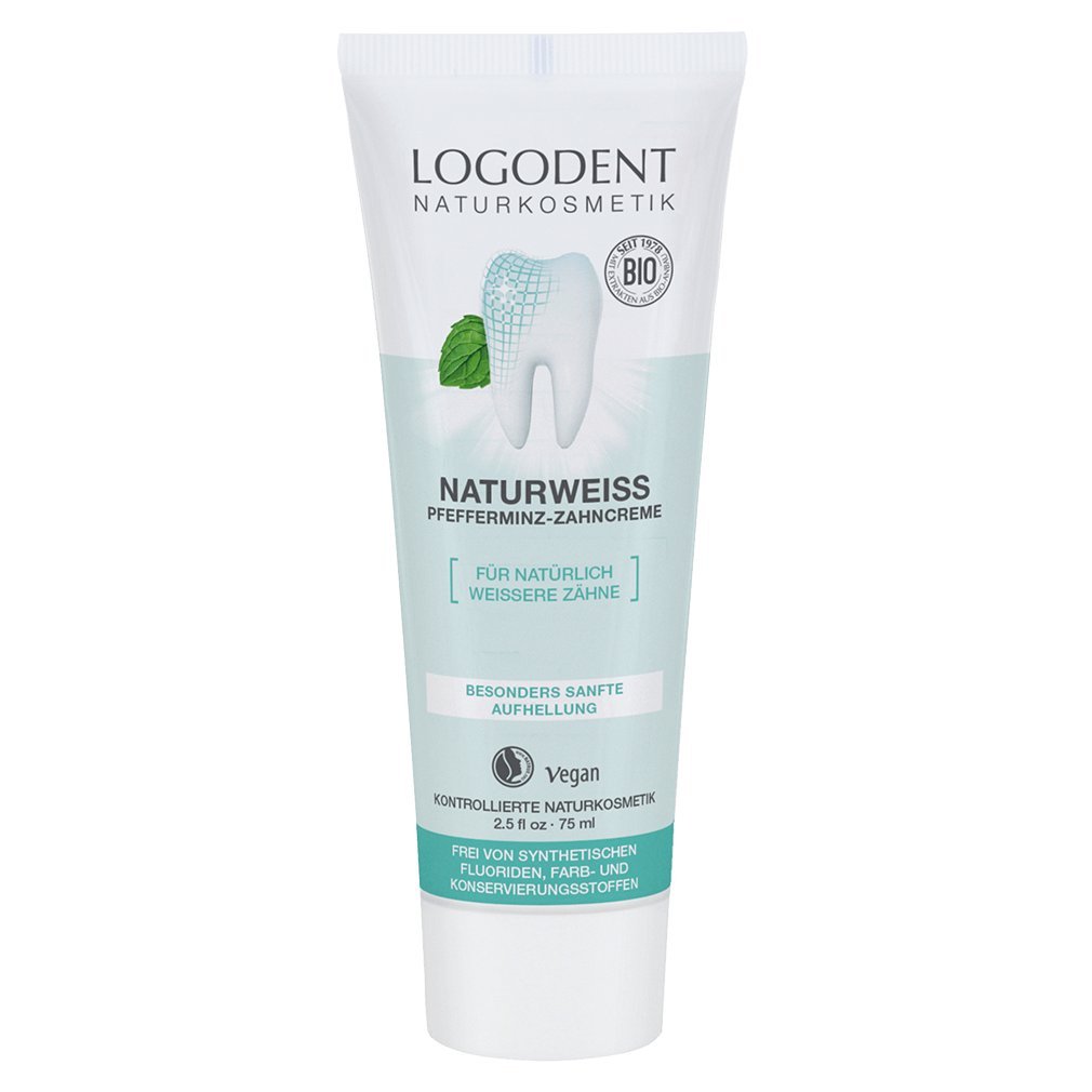 Logodent Natural White Peppermint ToothpasteNatrue