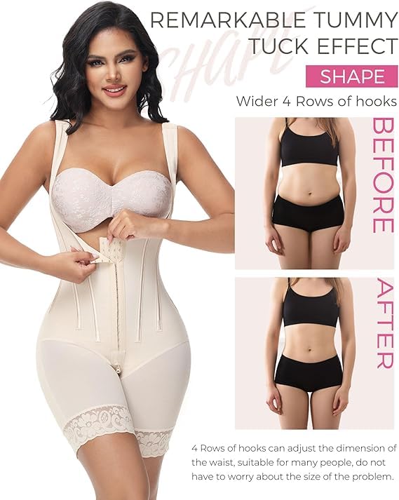 Image of M MYODRESS Fajas Colombianas Reductoras Y Moldeadoras Post Surgery Compression Shaping Girdles