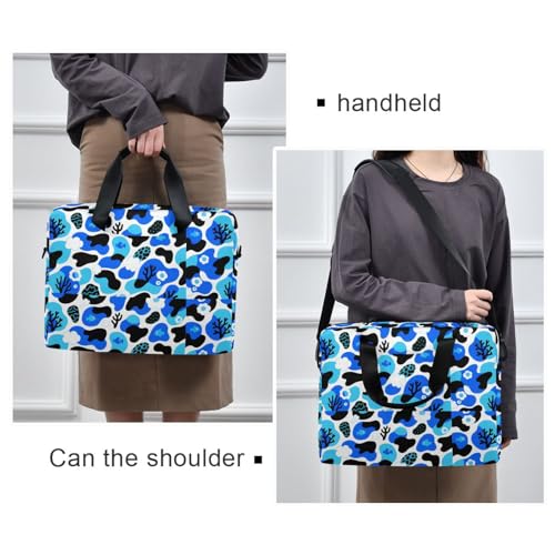Funda portátil para laptop 15.6'' camuflaje azul miniatura 2
