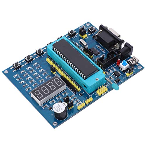 AVR 51 STC89C52RC Tablero de Desarrollo 51 Mikrocomputer 3V 5V con 4 Tubos Digitales LED