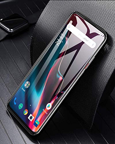 Image of COMORO Tempered Glass screen Protector For Oneplus 7 Pro Anti Shatter Edge to Edge Protection - Pack Of 1