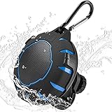 Bluetooth Speaker for Bike, Waterproof Wireless Bicycle Speaker with Mount,Portable Speaker with Loud Sound and 10h Playtime, IPX7 Waterproof,Outdoor Speaker for Riding, Travelling and Camping，Blue