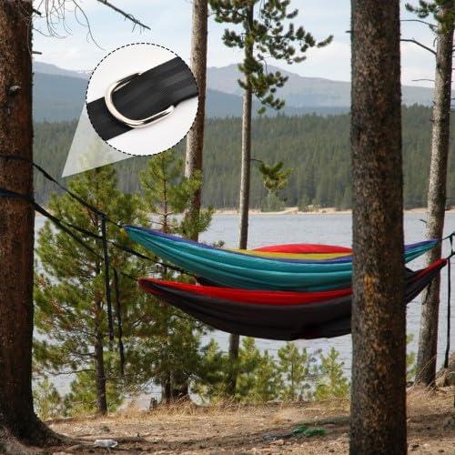 Cinghie Per Amaca Fousenuk Con Moschettoni - Supporto Fino A 400kg, Per Esterni E Campeggio - Foto 7