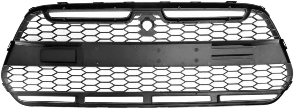 Front Bumper Grille Compatible With Transit MK8 2015 2016 2017 2018 Matt Black