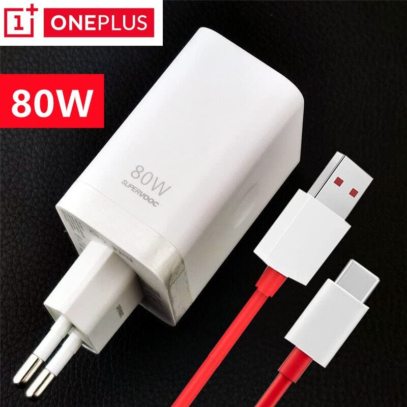 Image of Original 80W PD Power Adapter Ultra Fast Charger | Compatible with OnePlus 12 /12R /11 /11R /10 /10R, Nord CE 3 Lite 5G, Nord 2T 5G, Nord CE 2 Lite 5G, Nord 5G (ONE Plus 80W Charger)