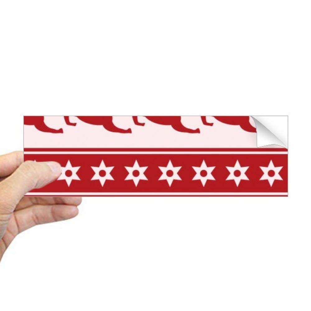 Élan de Noël sticker pour fenêtre rectangulaire déco salon hiver