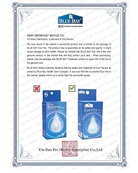 Amazon | BLUE BAY Eye Vita Drops 20ml 犬 目のケア ペット