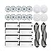 XIAOXIN Home Appliance Filter Kit Ersatzteil Kit Mikrofaser MOP HEPA Filter- und Bürstenkit Zubehör Geeignet für Bissell 3115 Roboter Staubsauger Kleine Hausgeräte-Teile (Color : Sky Blue)