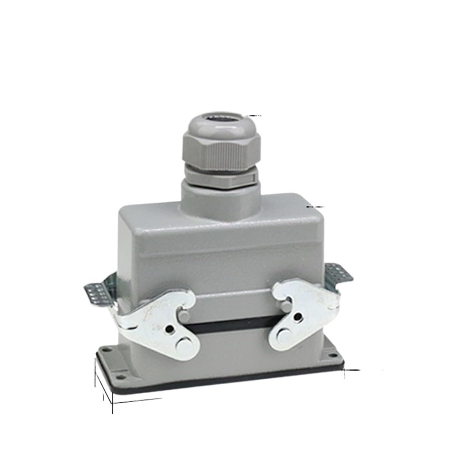 Heavy Duty Connector Shrapnel Crimp Tape 6.10.16.24 core Industrial Waterproof Aviation Socket Plug 500V 16A(16core Top Outlet)