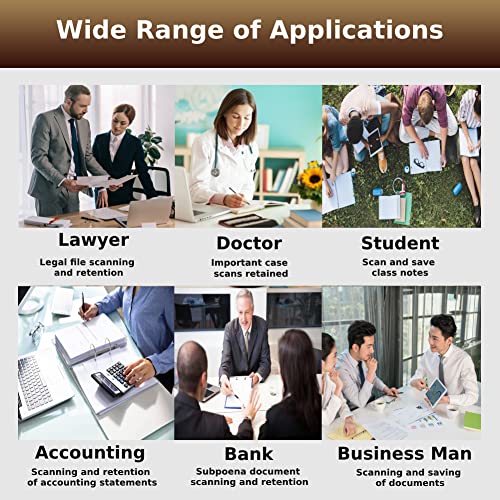 Richer-R Scanner portatile per documenti A4