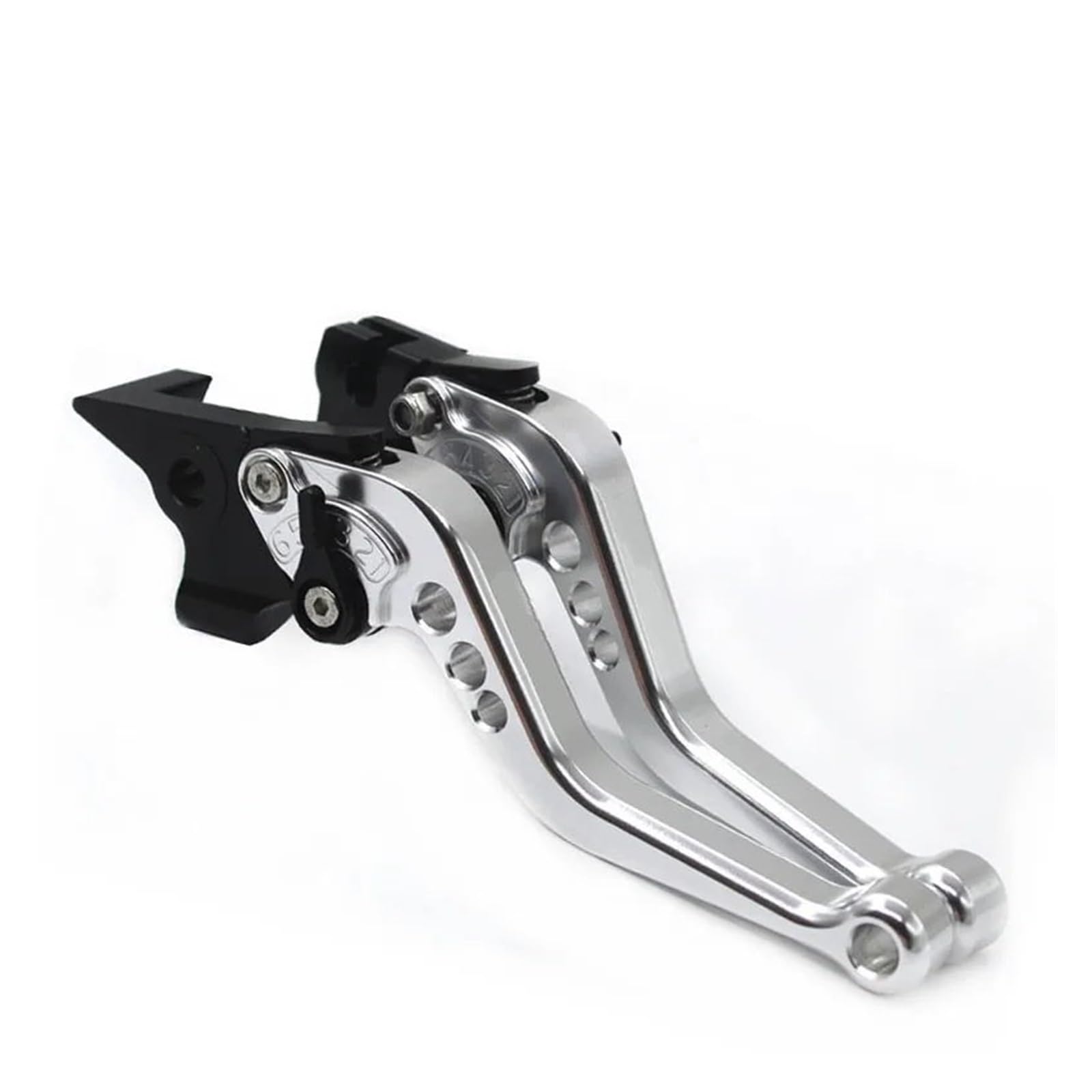 Hguvsjd Silver For Yzf-R3 For Yzfr3 For Yzf R3 Motorcycle Accessories Short Brake Clutch Levers Motorcycle Brake Lever(Silver)