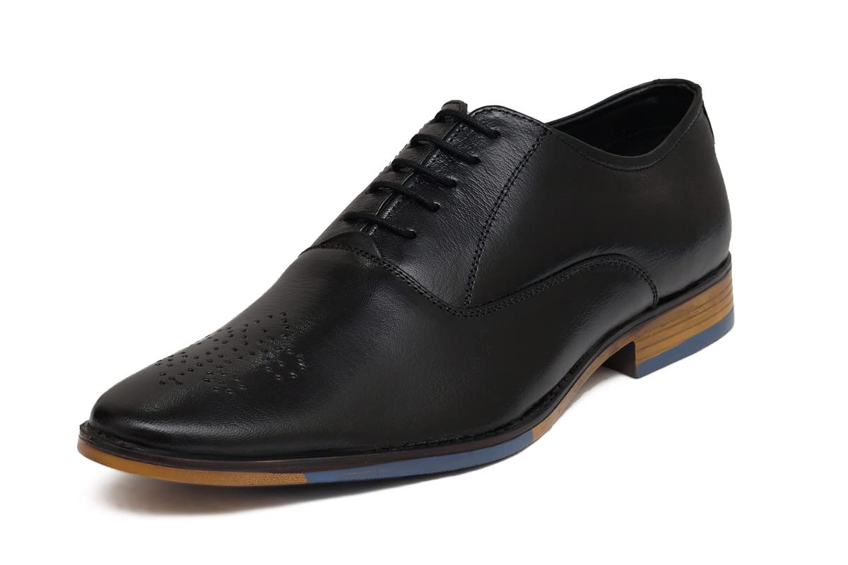 aramish Men Genuine Leather Formal Brogue Shoe-picture-40