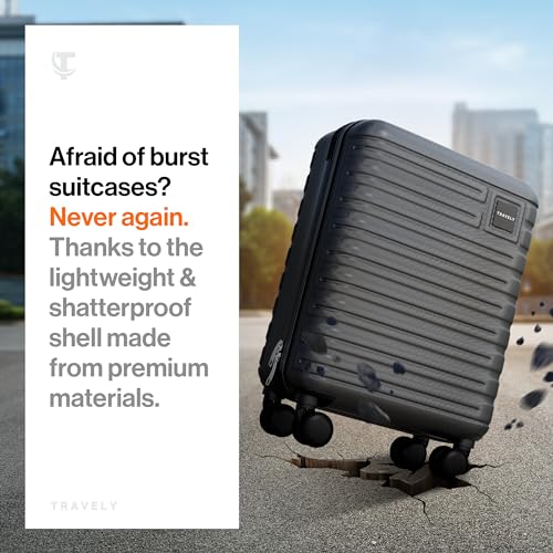 Ryanair Approved 20-Inch Polycarbonate Cabin Suitcase - 36L - Image 2