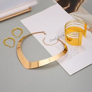 Amazon | ステートメントプリンセスジュエリーセット ゴールド Amazon | ステートメントプリンセスジュエリーセット ゴールド