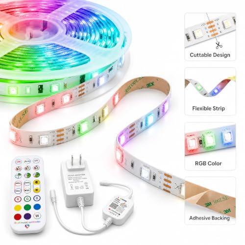 Cinta LED RGB Wi-Fi Inteligente, Control por App y Música 10 m miniatura 4