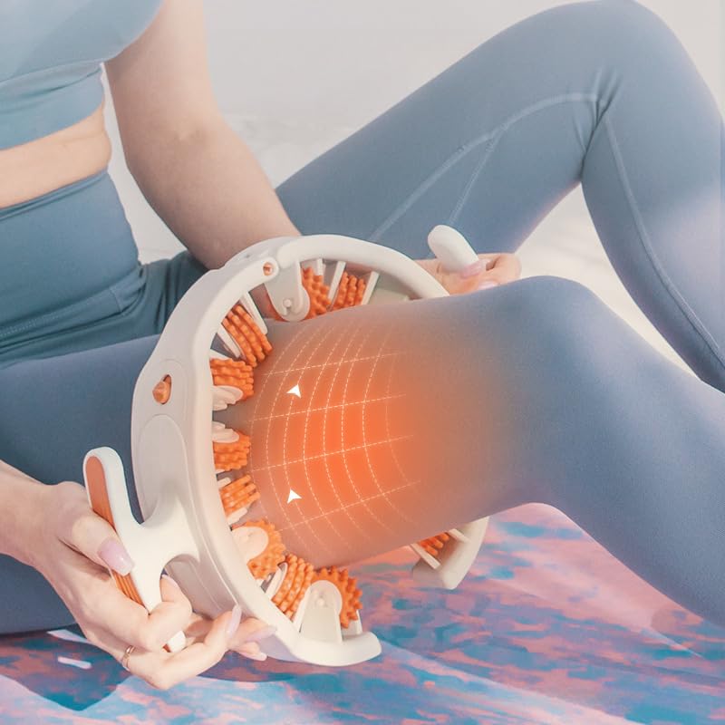 Ortorex Anti-Cellulite Roller Handmuskel-Massager(Rot)