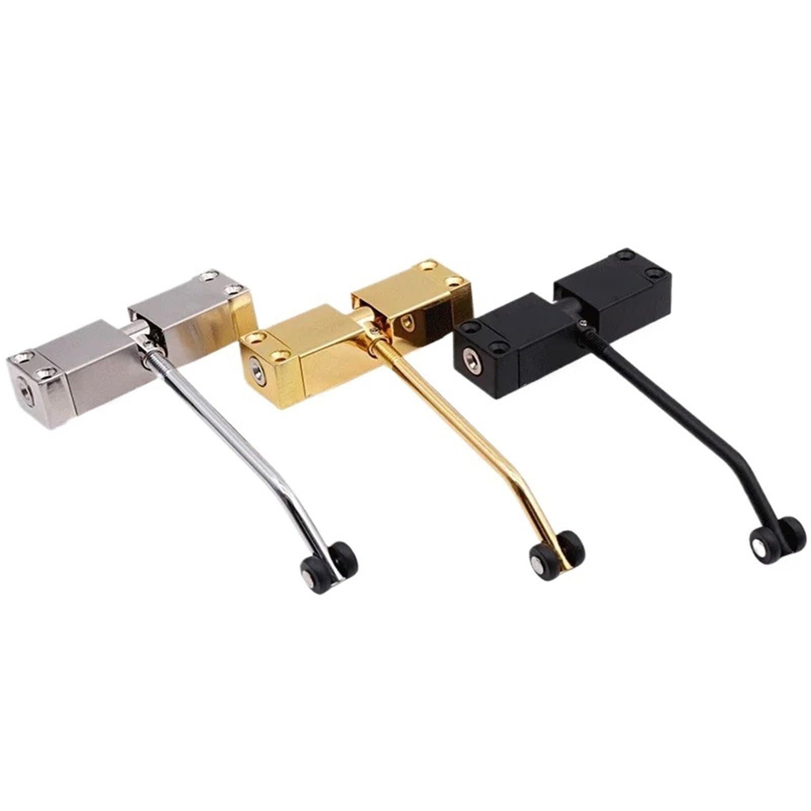 Stainless Steel Spring Door Closer Furniture Hardware(Golden)