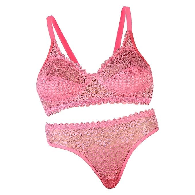 Elegant Women Lingerie Set | Soft Lace Bra Panty Set with Adjustable Straps | Sexy Innerwear for Bridal, Honeymoon, Daily Stylish & Comfortable Women Innerwear |Premium Fashion Lingerie-picture-22