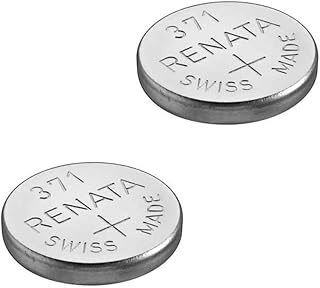 Renata Watch Battery Swiss Made Renata 371 or SR 920 SW 1.5 V (2 x 371 or SR 920 SW)