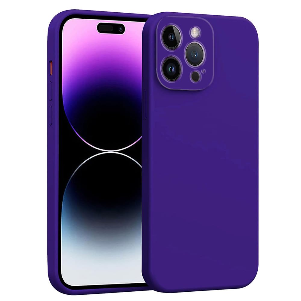 amazon basics Mobile Cover for Apple iPhone 14 Pro Max | Full Camera Protection | Premium Liquid Silicon Case | Flexible Bumper Case for Apple iPhone 14 Pro Max (Black) (B0D5WH2TX8) Amazon Price History, Amazon Price Tracker