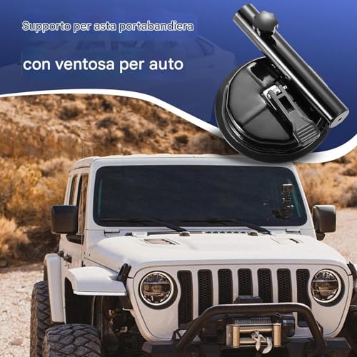 Barra de succión para bandera de coche y ventanas de autos 5