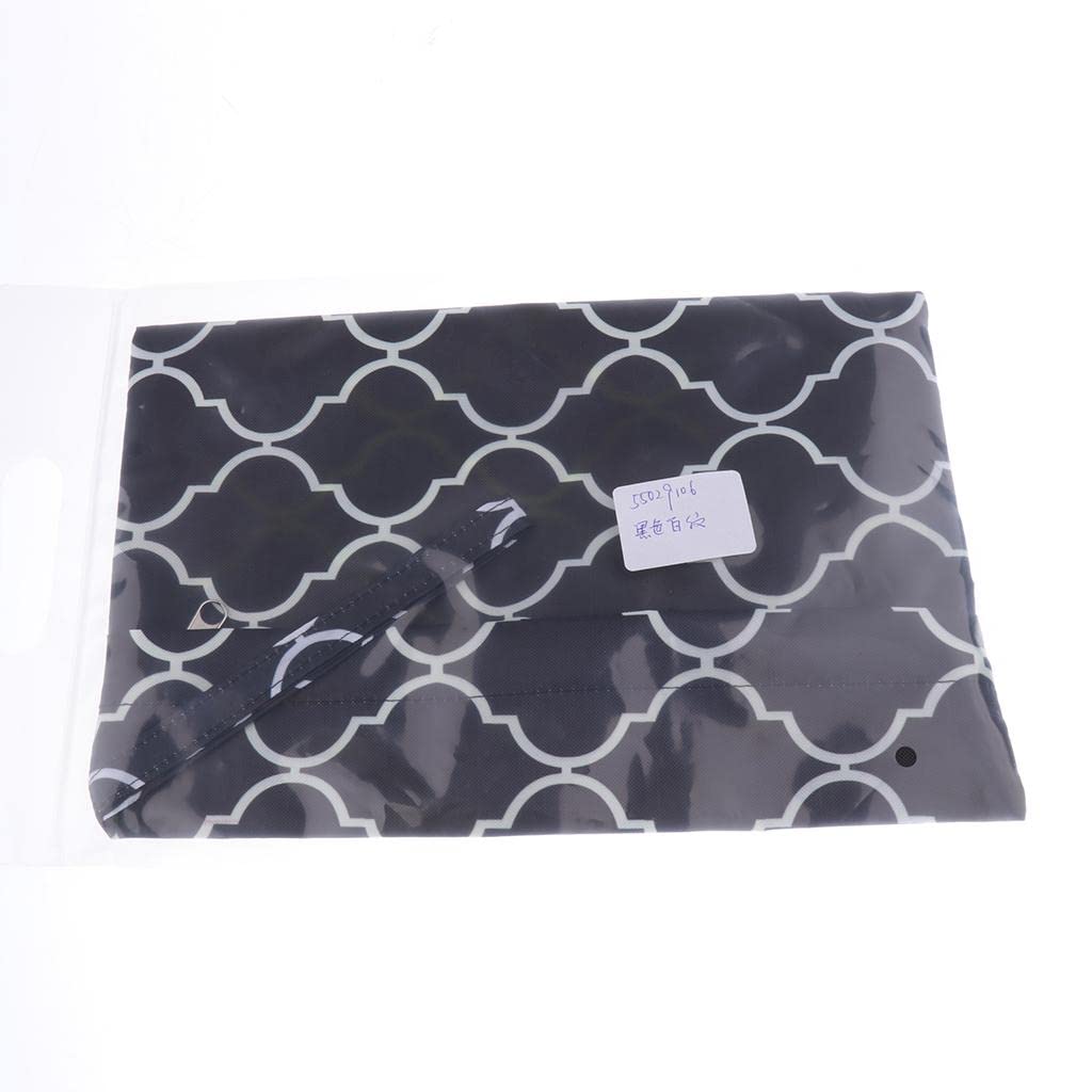 HEAVENGLOW Changing Bag Nappy Baby Diaper Waterproof Organizer Pram Storage Black 1|Diaper Bags-picture-0